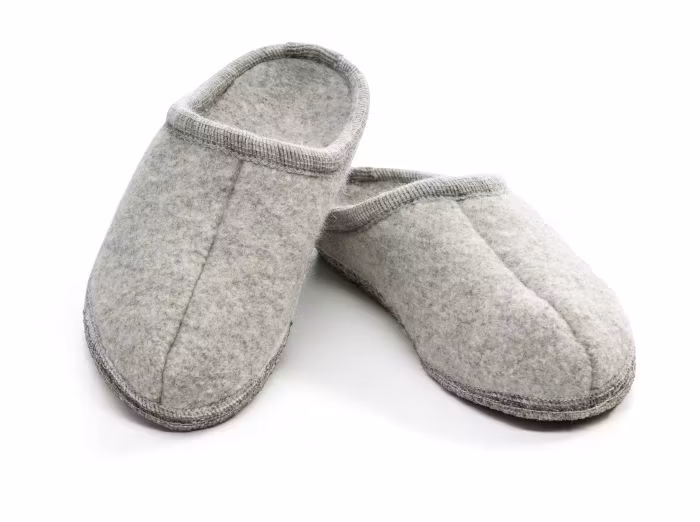 Ulle, ORIGINAL ULLTOFFLA UNISEX, Light Grey Melange