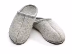 Ulle, ORIGINAL ULLTOFFLA UNISEX, Light Grey Melange