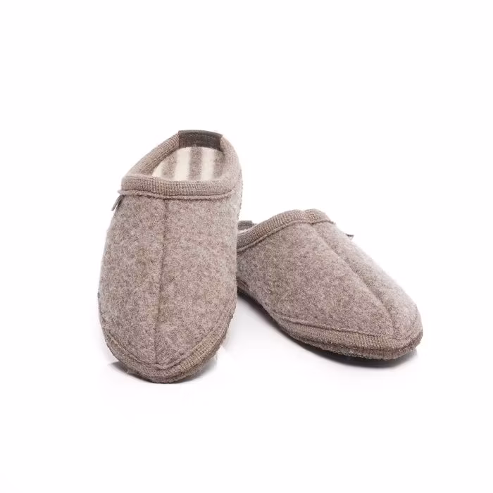 Ulle, STRIPE ULLTOFFLA UNISEX, Beige Melange
