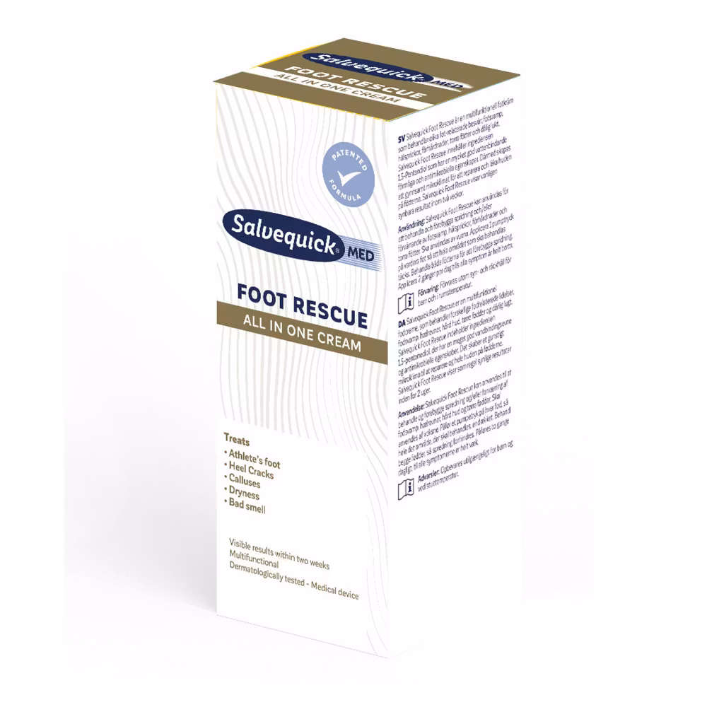 Salvequick Med Foot Rescue pumpflaska med 100ml