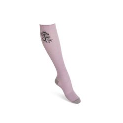 FUNQ.WEAR, Stödstrumpor ljusrosa bomull, Pinky Pale.