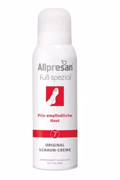 Allpresan Pedicare Extra , 125 ml. 10%. Svamphämmande krämskum.