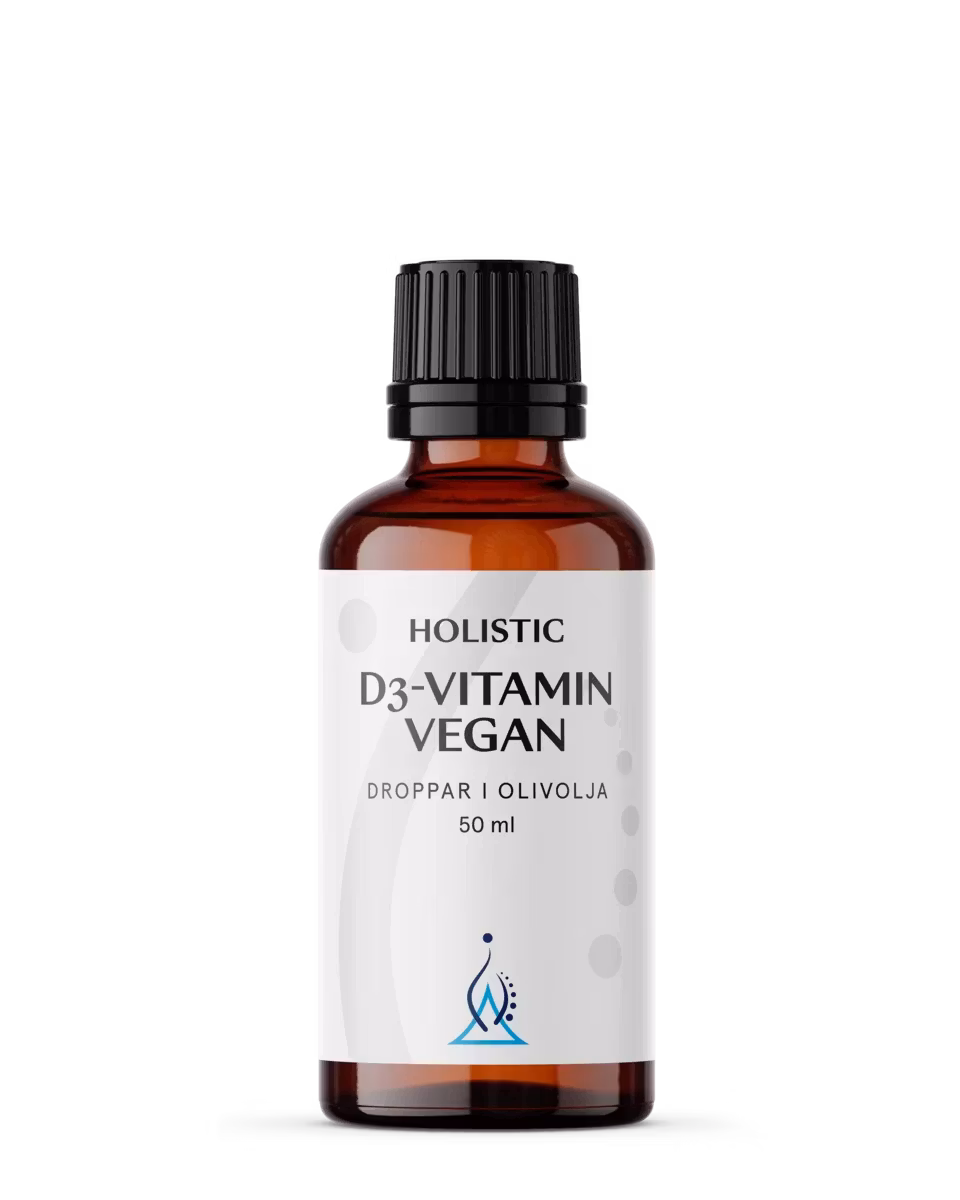 Holistic, D3-VITAMIN VEGAN, Bidrar till immunsystemets normala funktion, 50 ML
