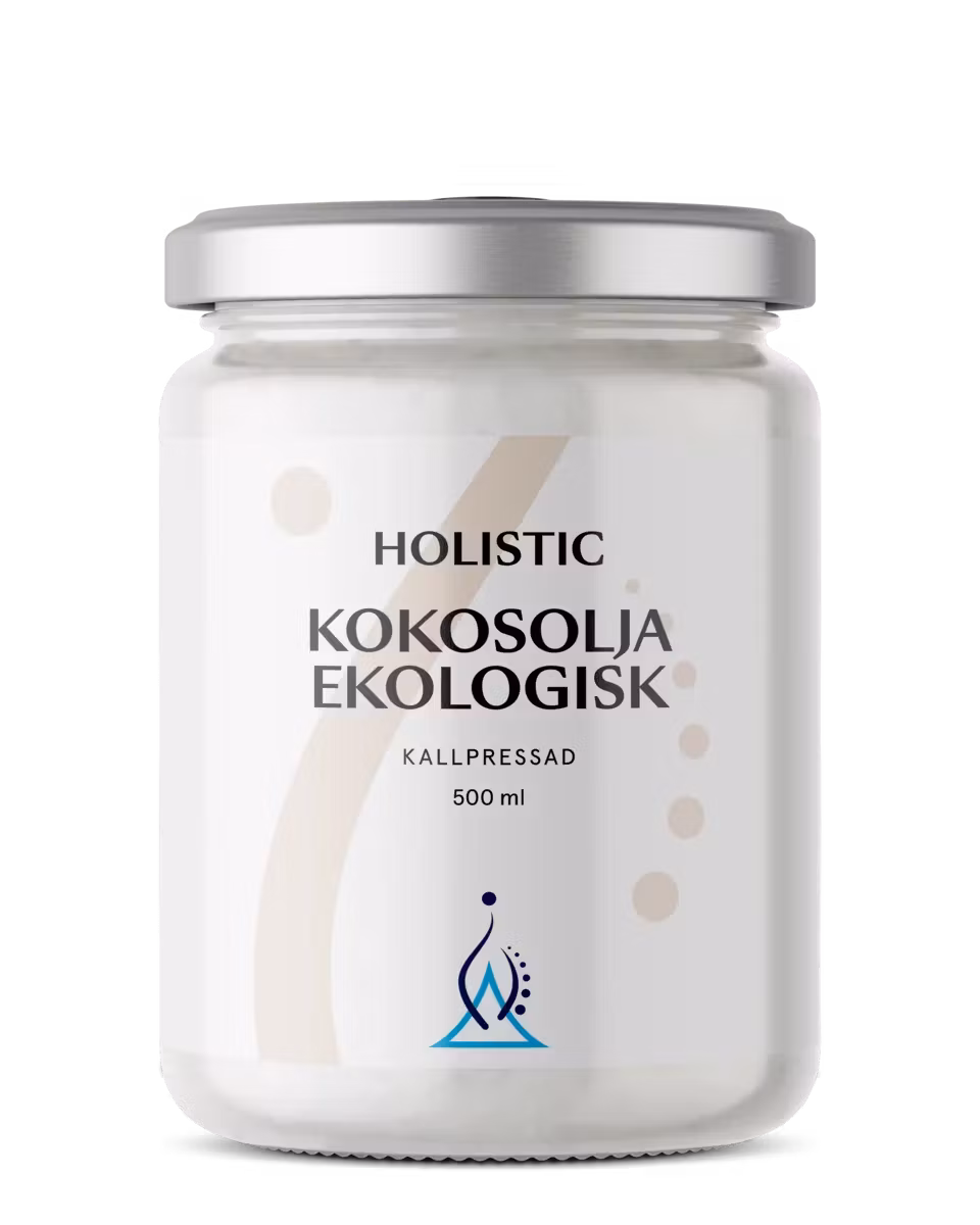 HOLISTIC, KOKOSOLJA EKOLOGISK, 500 ML