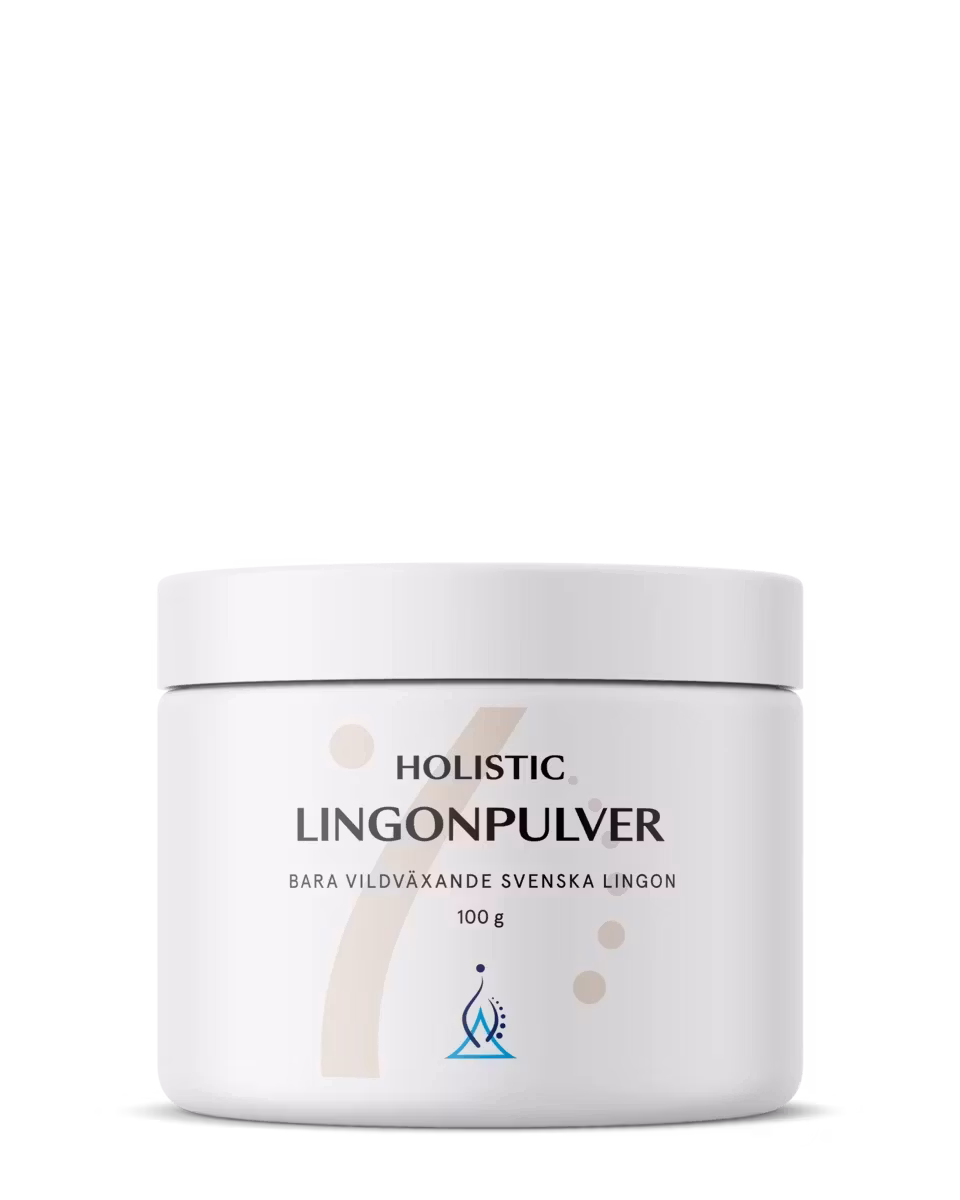 Holistic, LINGONPULVER, 100 G