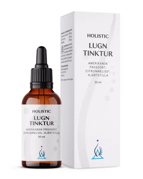 Holistic, LUGN TINKTUR, 50 ML