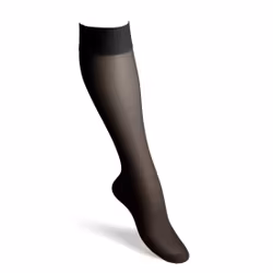 FUNQ.WEAR, Stödstrumpor - BEAUTIFUL BLACK, nylon