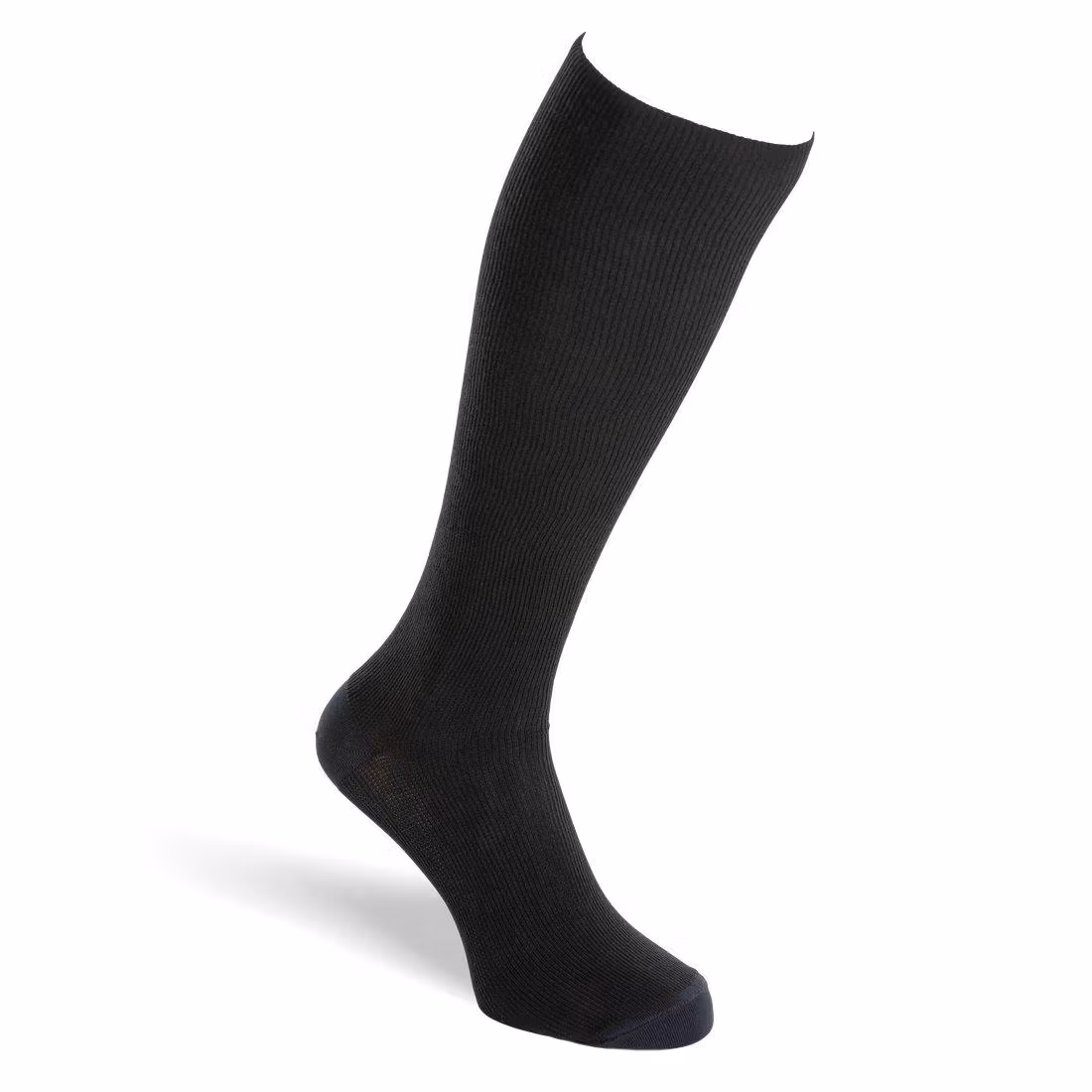 FUNQ.WEAR, Stödstrumpor bomull svart, BRILLIANT BLACK