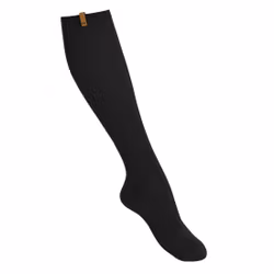 FUNQ.WEAR, Stödstrumpor bomull svart, BRILLIANT BLACK