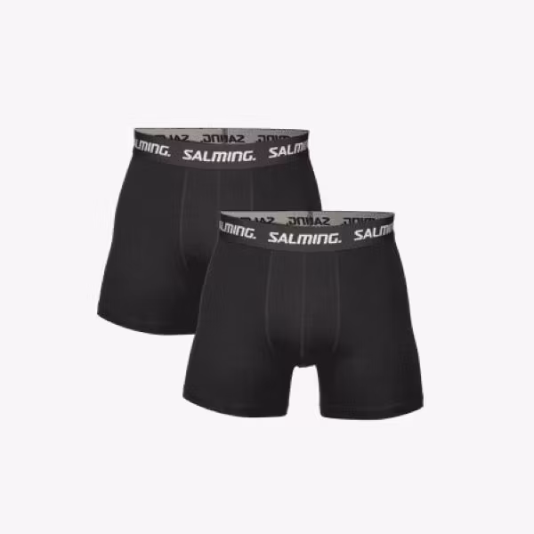 Salming NY DESIGN! - Cotton Boxer Black - 2pack