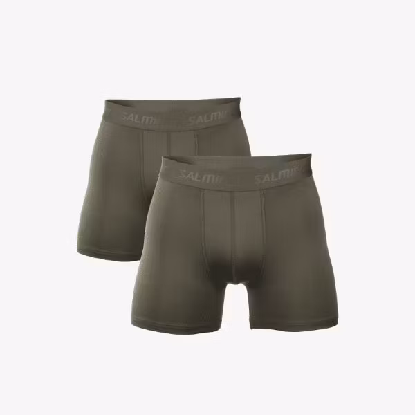 Salming NY DESIGN! - Performance Boxer Green - 2pack