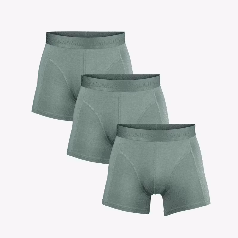 Salming NY DESIGN! 3- pack Bamboo Boxer, green