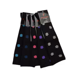 Markoma - Stödstrumpa blomma 18-22 mmHg - utan tåsöm - bomull