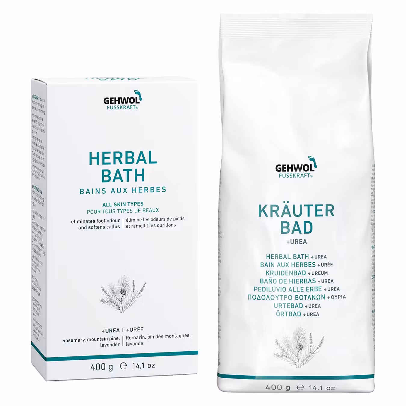 FAVORIT Gehwol Fusskraft® - Fotbad - Herbal Bath 400 g