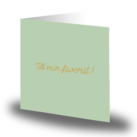 Dusty Green – Till min favorit! – Cards by Jojo