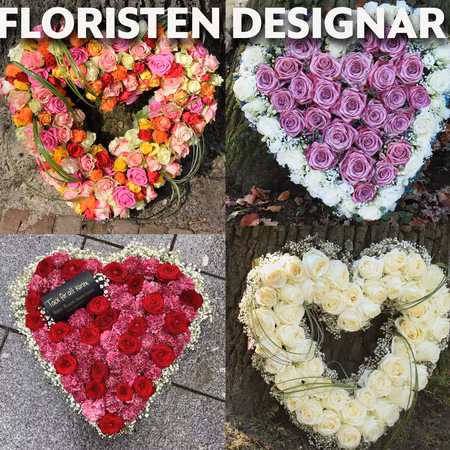 Fröken Färg Hjärta – Välj din egna färg och storlek