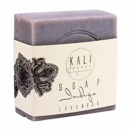Ekologisk Handgjord Tvål - Indigo & Lavender