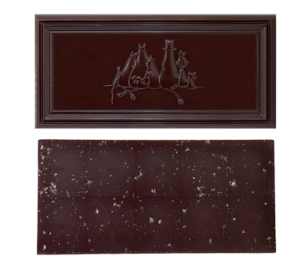 Organic Moomin Chocolate Stinky – Mörk choklad 70% med havssalt