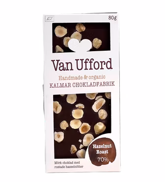 Chokladkaka Hazelnut roast – Mörk choklad med rostade hasselnötter