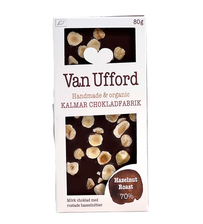 Chokladkaka Hazelnut roast – Mörk choklad med rostade hasselnötter