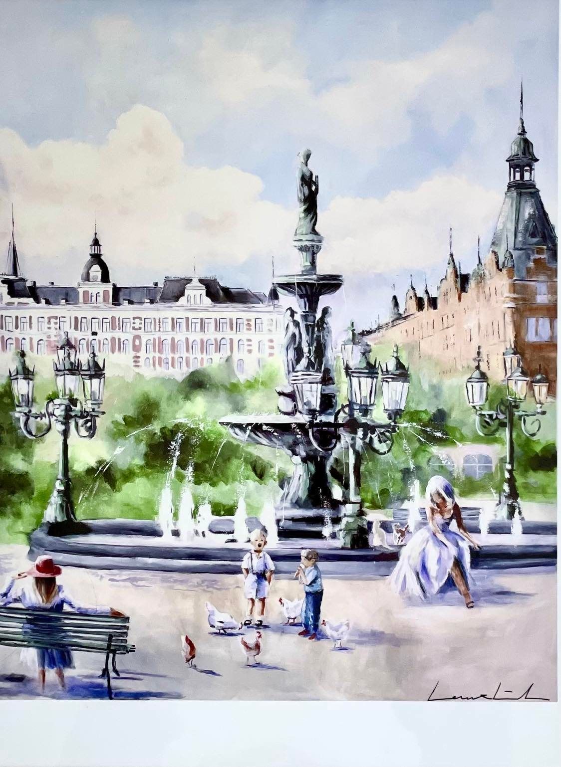 Liten Vängåvan -Sundsvall Konsttryck