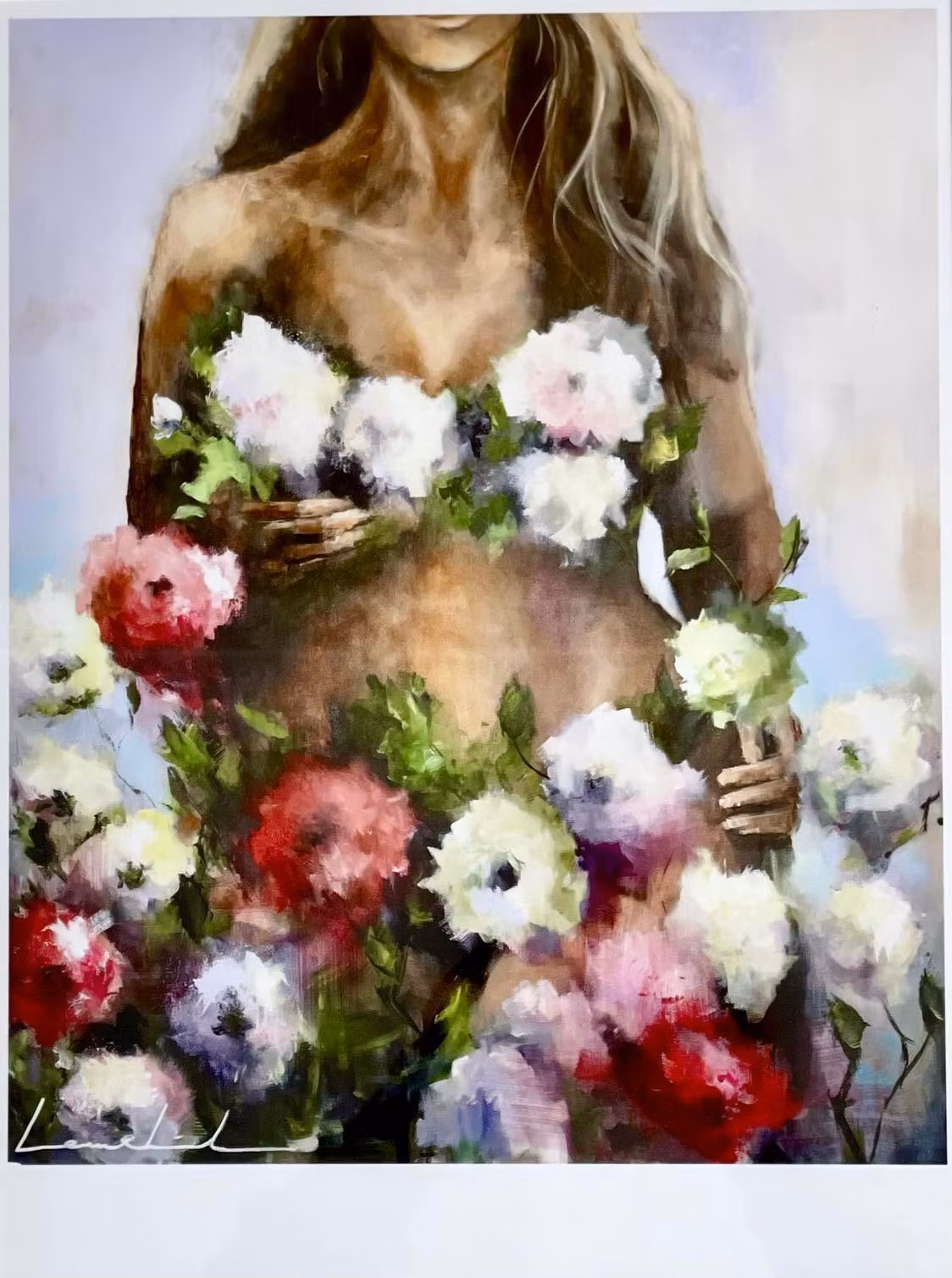 Emma-Vildrosor 30x40