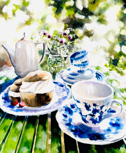 Semla och Söder-te 40x50