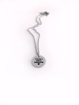 Världens bästa mamma - halsband