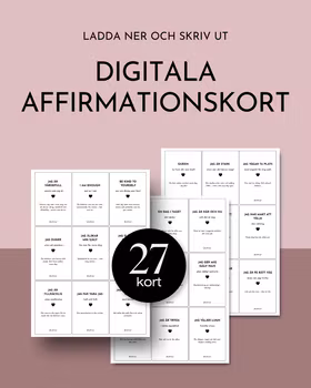 Dagliga påminnelser – Affirmationskort