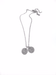 Halsband med favorit initialer