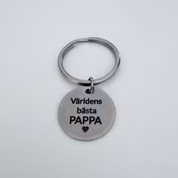 Nyckelring – Världens bästa pappa