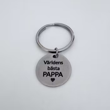 Nyckelring – Världens bästa pappa