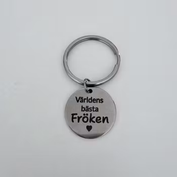 Nyckelring – Världens bästa fröken