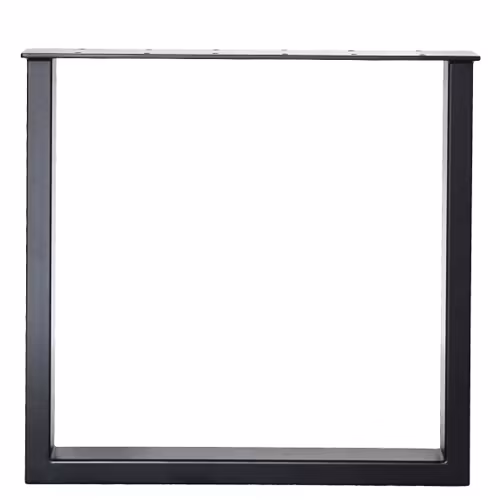 Svarta fyrkantsben (premium) 70x70 cm