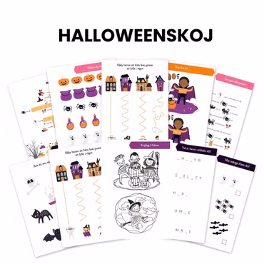 Halloween pyssel för barn