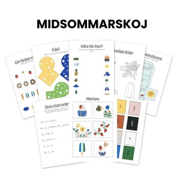 Midsommarhäfte för barn