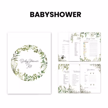 Babyshower lekar - Digital produkt