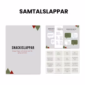 Snackislappar - få igång konversationer på festen