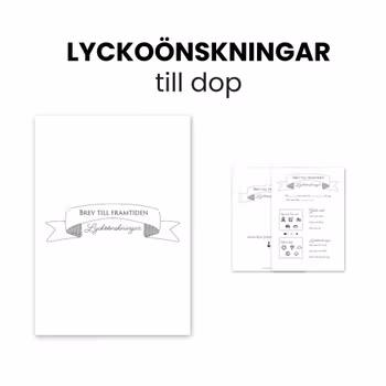 Lyckönskningar till dop