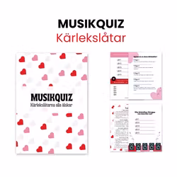 Musikquiz - kärlekslåtar