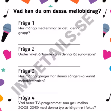 Musikquiz - Schlager Nr 1