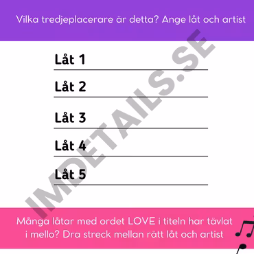 Musikquiz - Schlager Nr 2