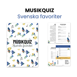 Musikquiz - Svenska favoriter