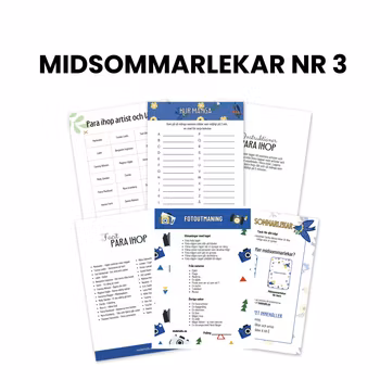 Midsommarlekar för vuxna nr 3
