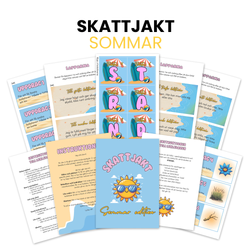 Sommar skattjakt för barn