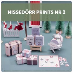 Nissedörr prints nr 2