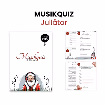 Musikquiz - Jullåtar