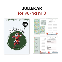 Jullekar för vuxna nr 3