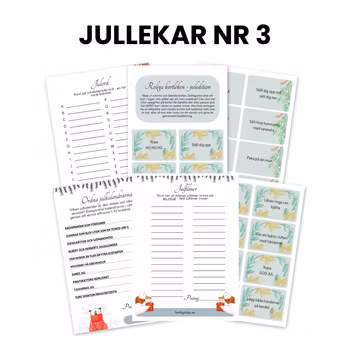 Jullekar för vuxna nr 3