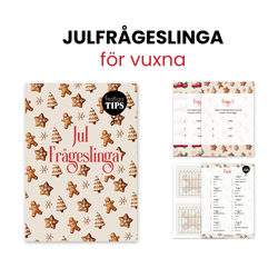 Frågeslinga till jul för vuxna